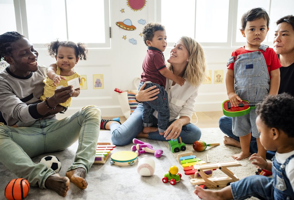 Children Playing with Toys - Patterson Behavior Services